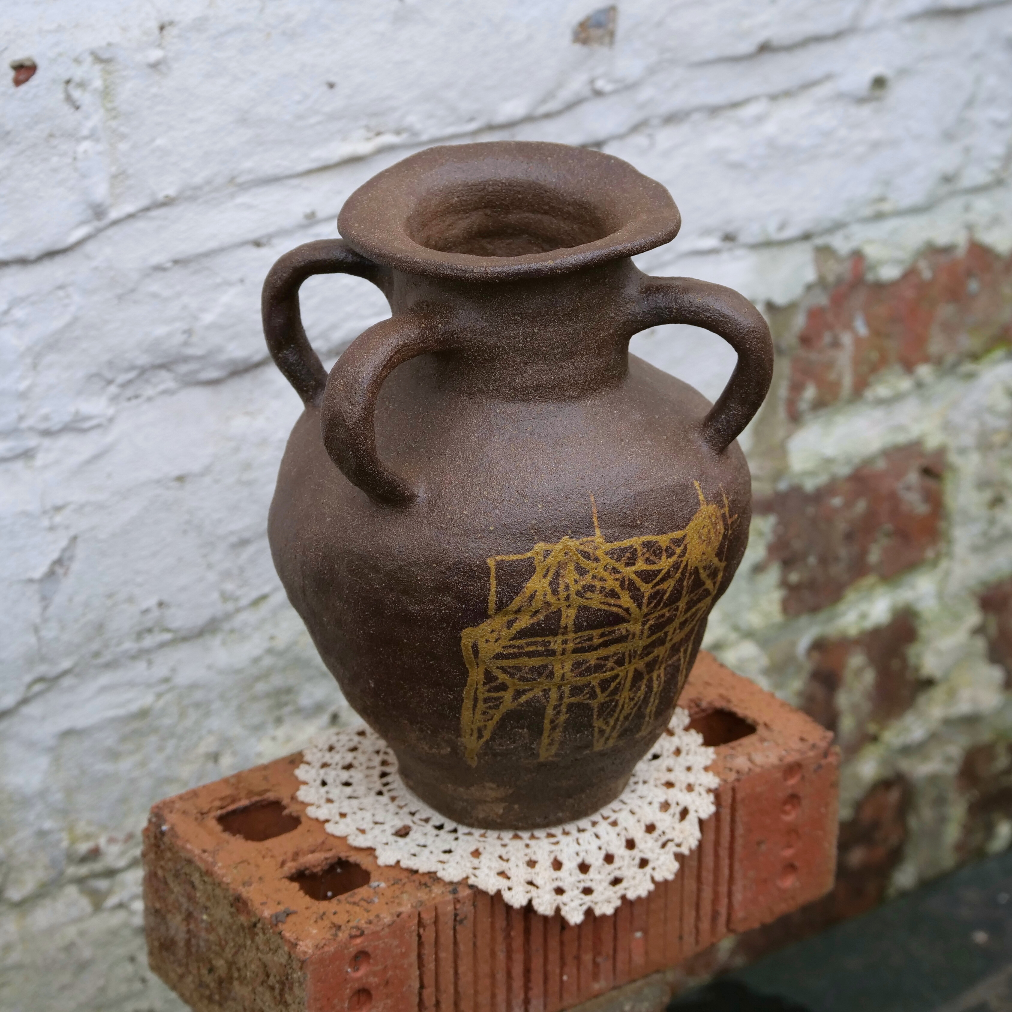 Wild Clay Decorative Vase