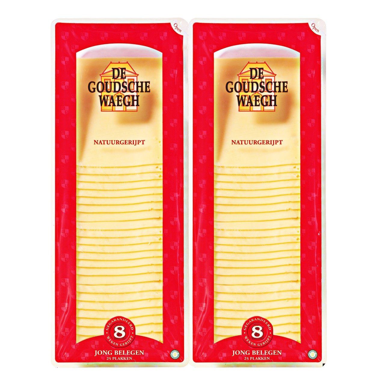 Jong belegen kaas gesneden De Goudsche Waegh