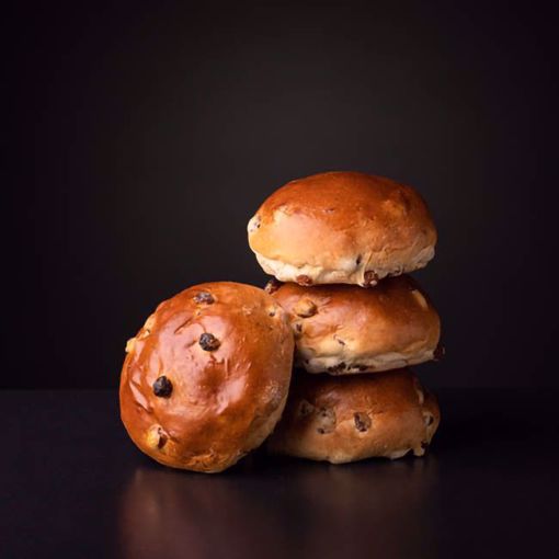 6 x rozijnenbollen (per 6 verpakt)