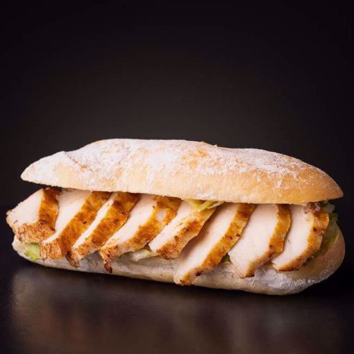 Panino kipfilet vers gebakken