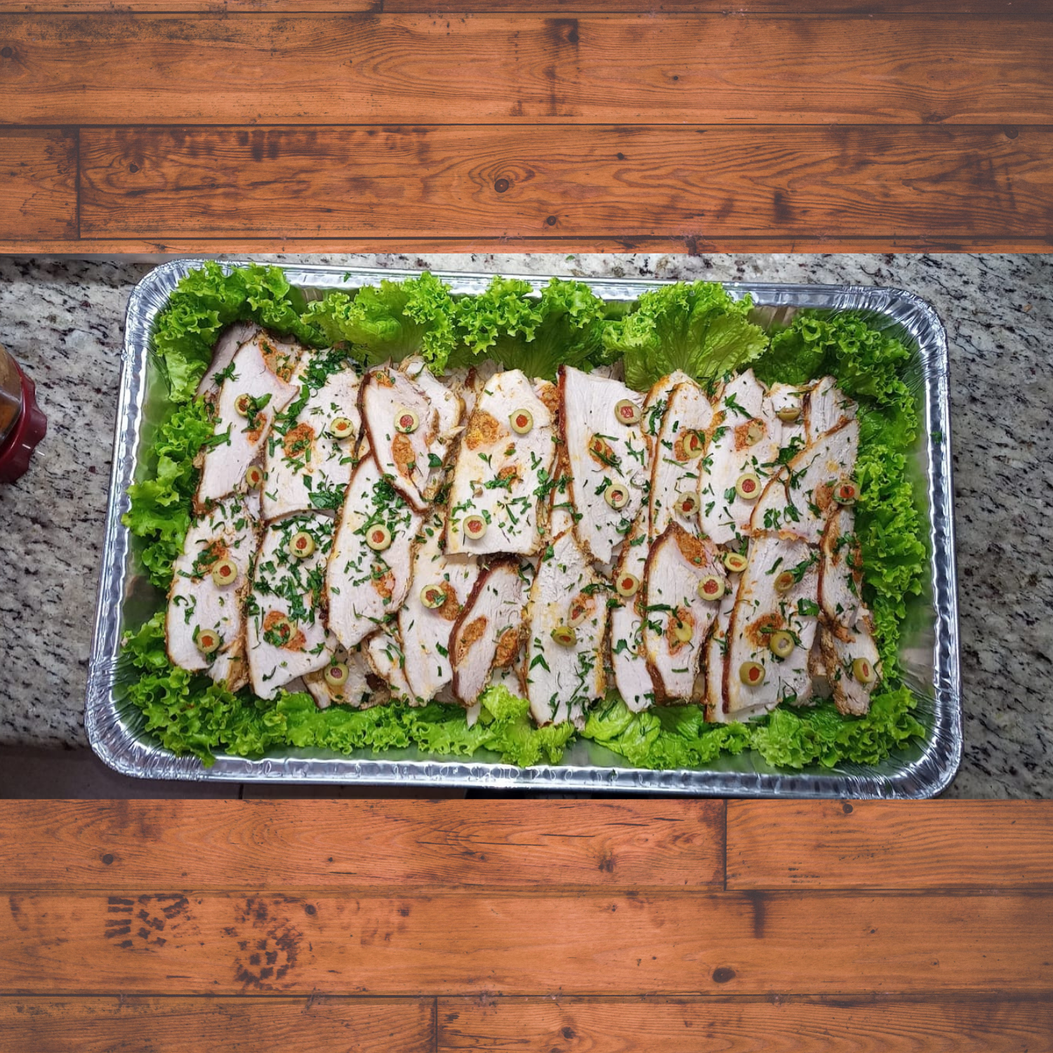 Pierna Rellena (porciones 3)