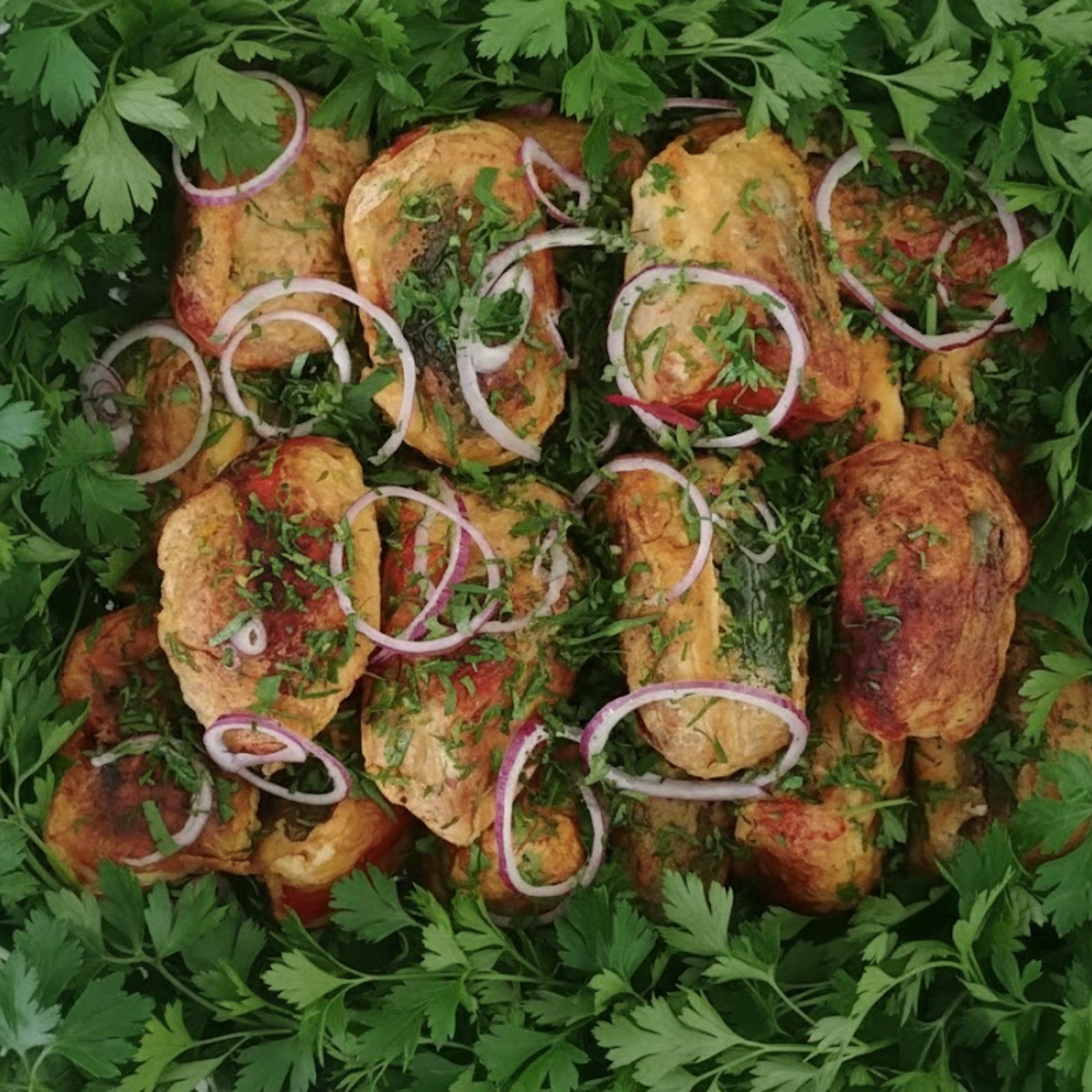 Chiles Rellenos (porción de 12)