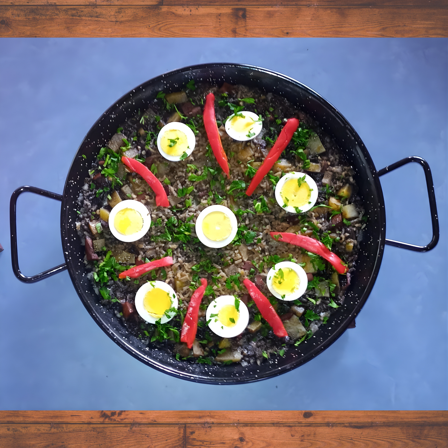 Paella Negra de Calamares (porciones 4)