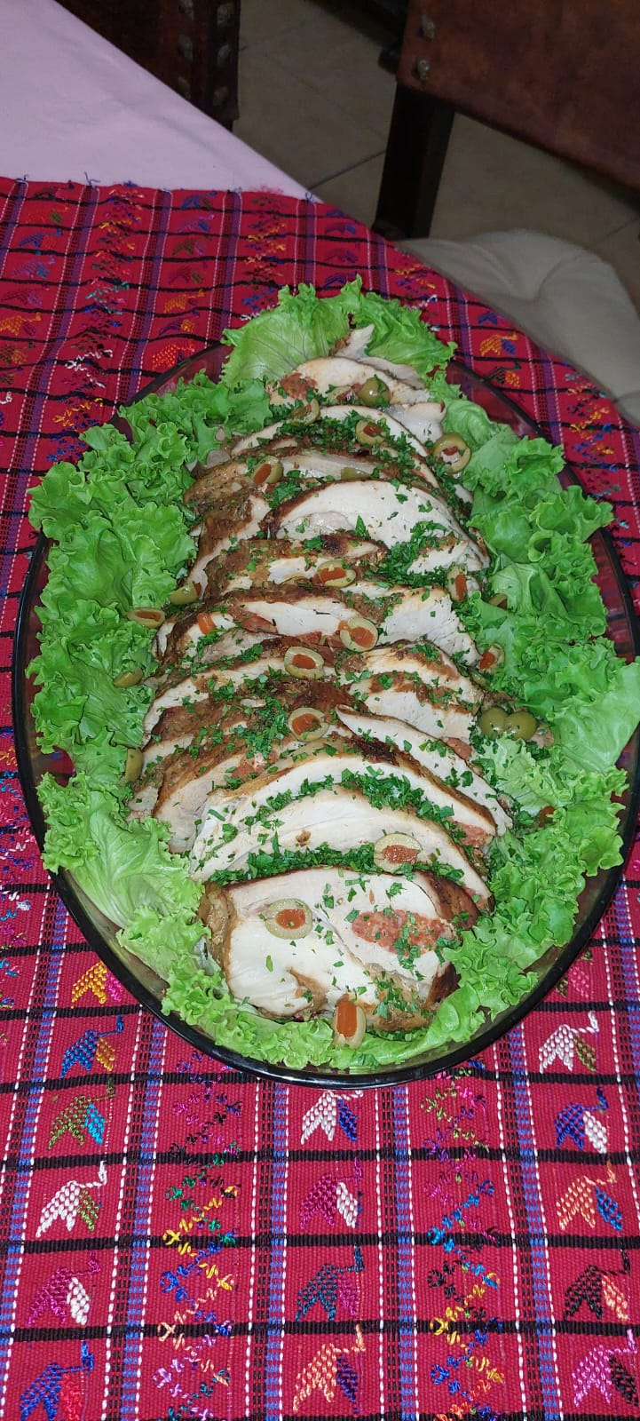 Pierna Rellena (porciones 3)