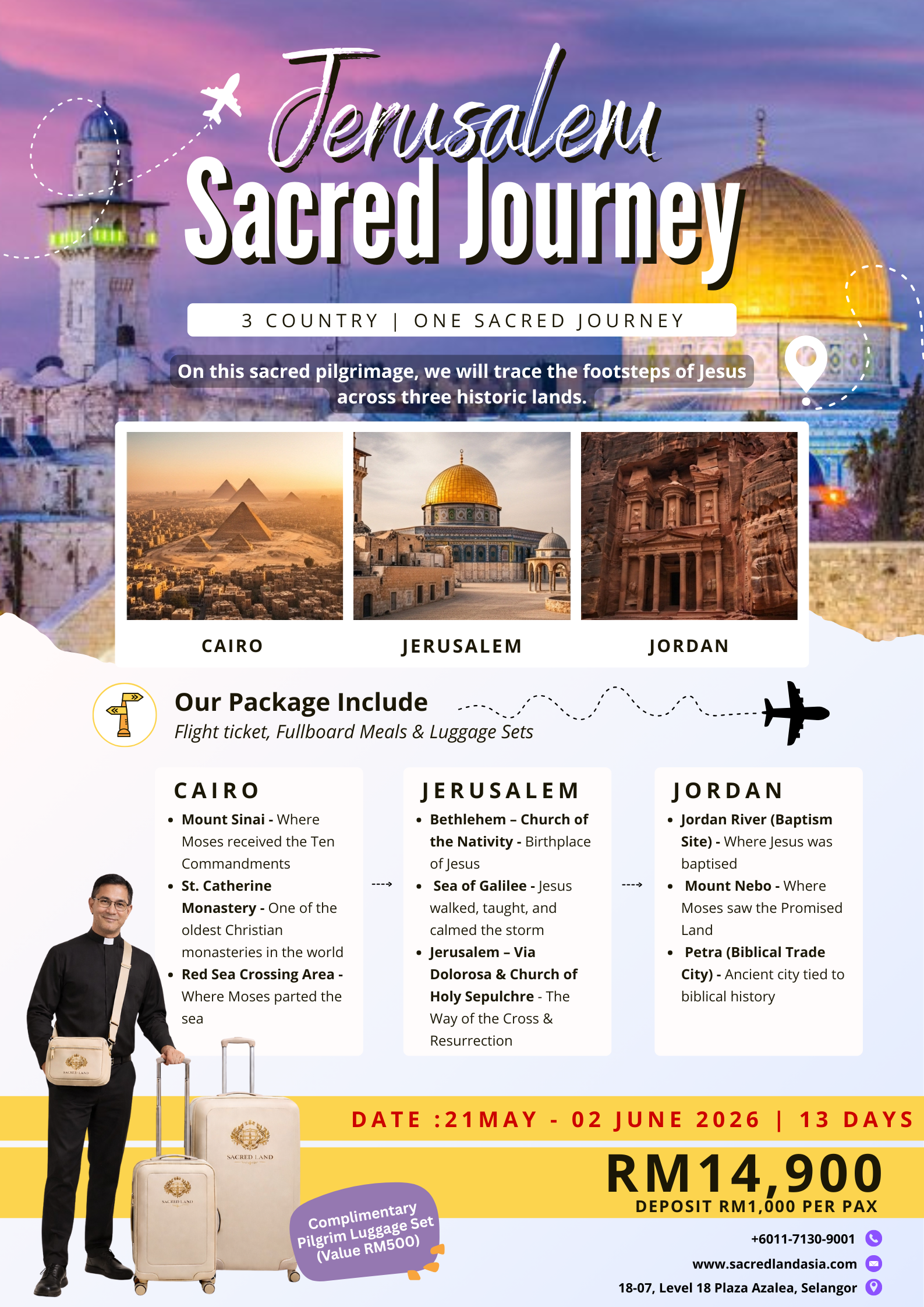 3 COUNTRY | 1 SACRED JOURNEY