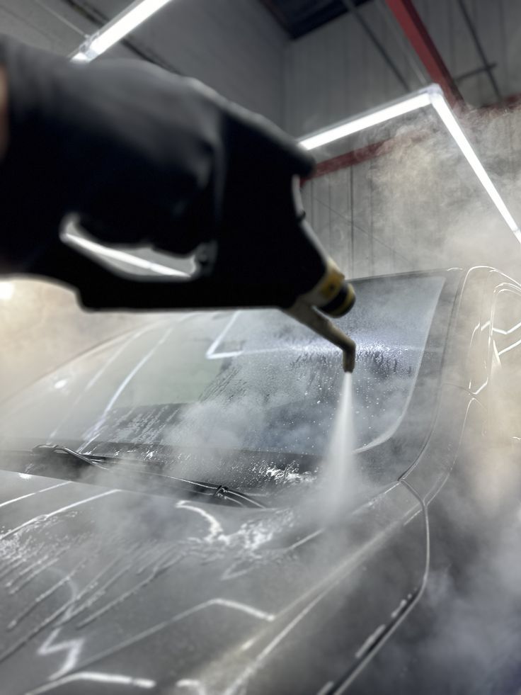 Lavage auto extérieur