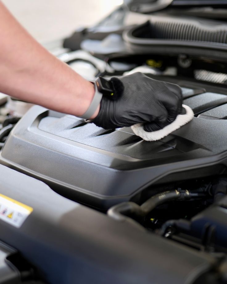 Nettoyage compartiment moteur