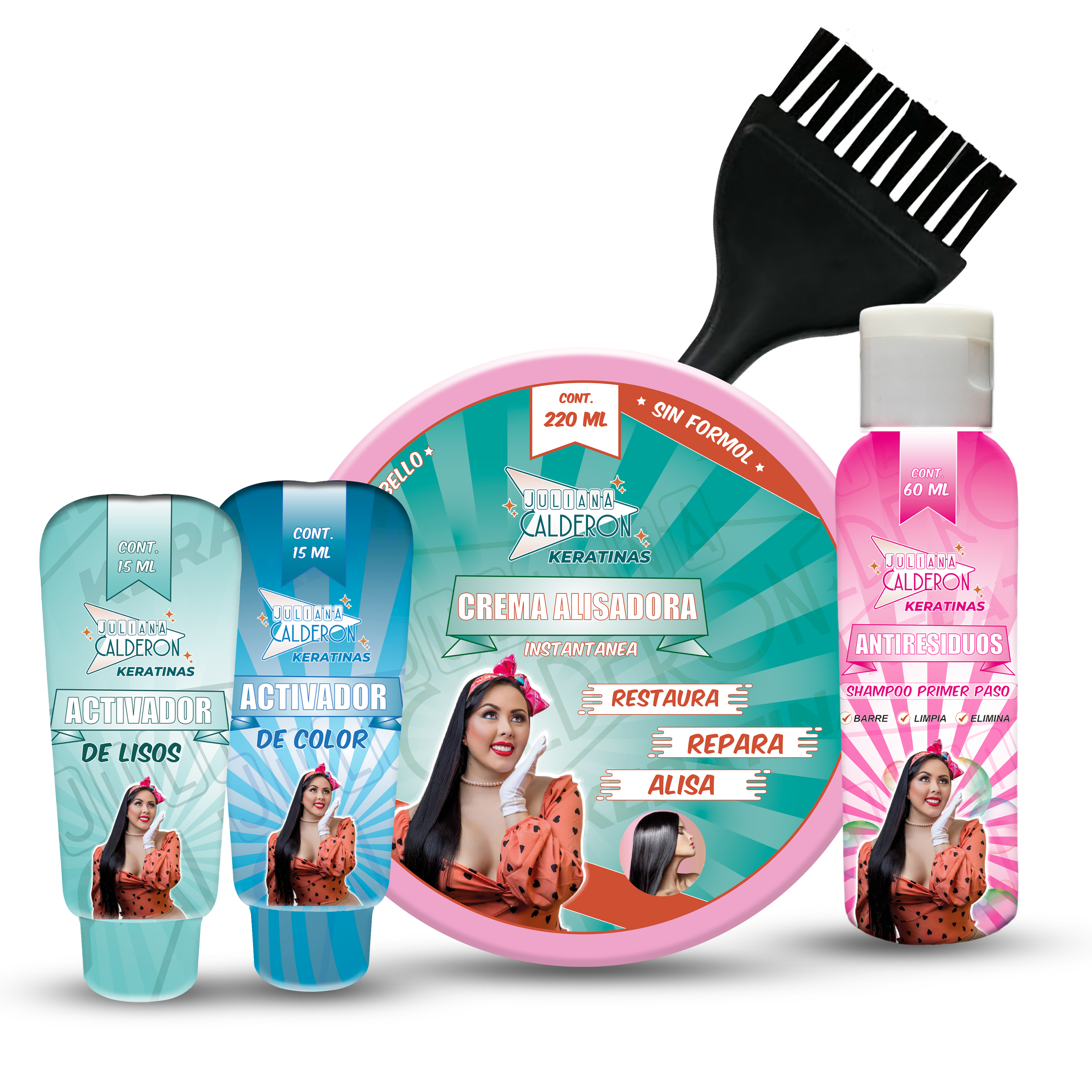 Keratina - Porción + Color