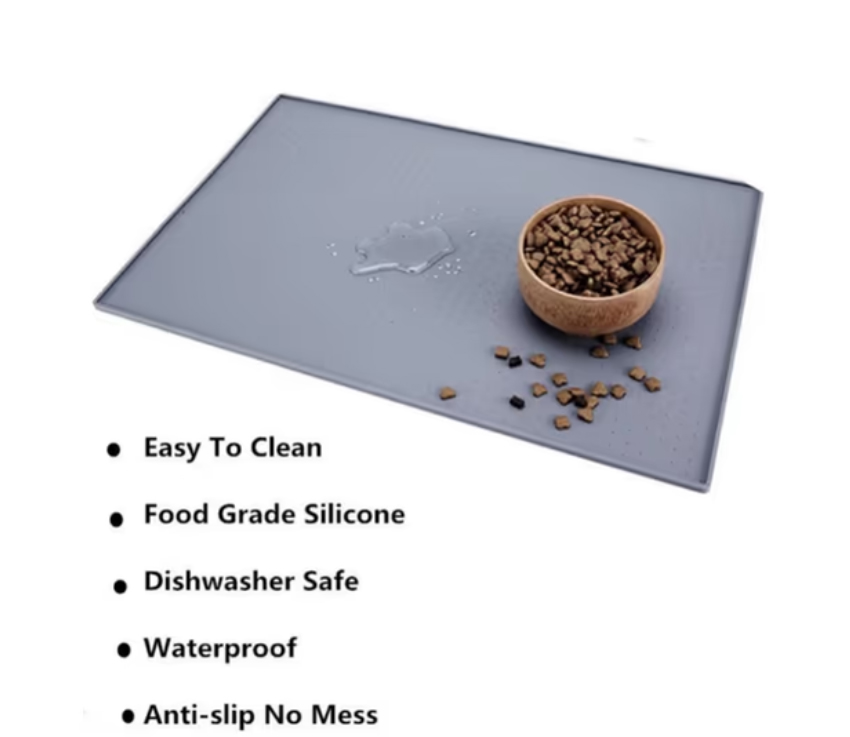   Silicone Mat For Pet Bowls 47X30CM     
