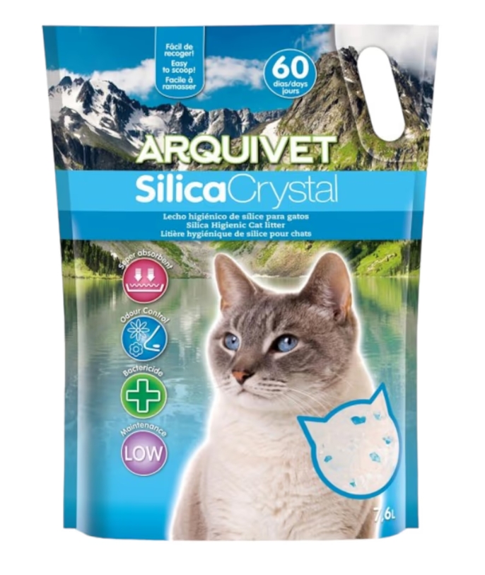 Arquivet Silica Crystal Litter, 7,6L