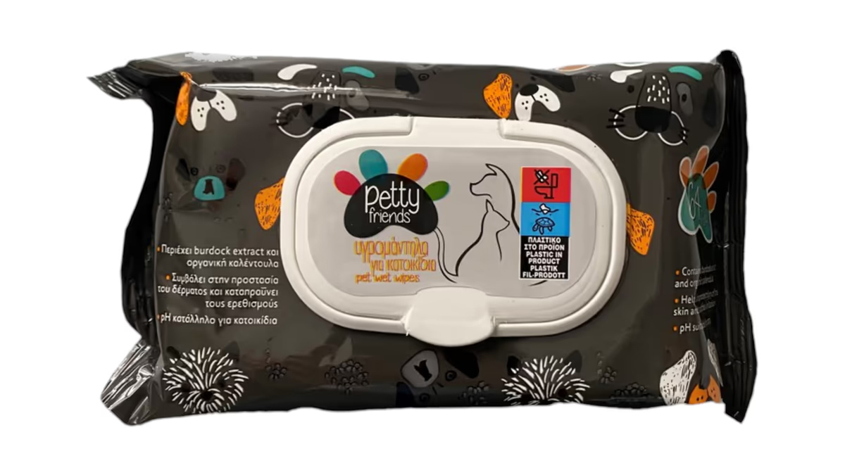 Wipes Petty Friends x 64