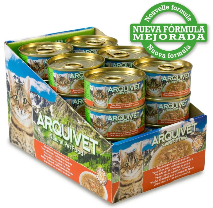 Arquivet Cat Wet Tuna & Shrimp, 80g
