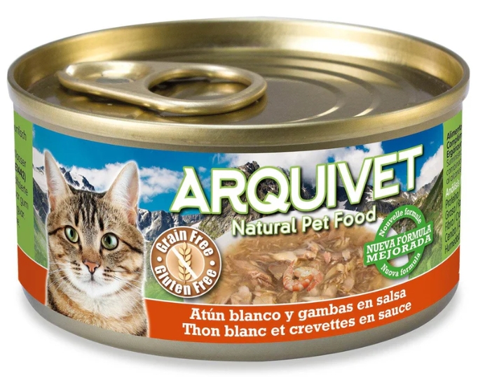 Arquivet Cat Wet Tuna & Shrimp, 80g