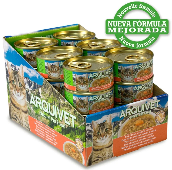Arquivet Cat Wet Tuna & Salmon, 80g
