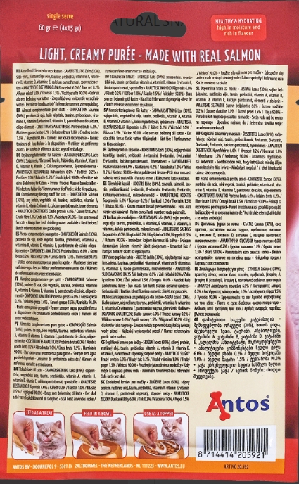 Cat Treats Purée Salmon 4 pcs