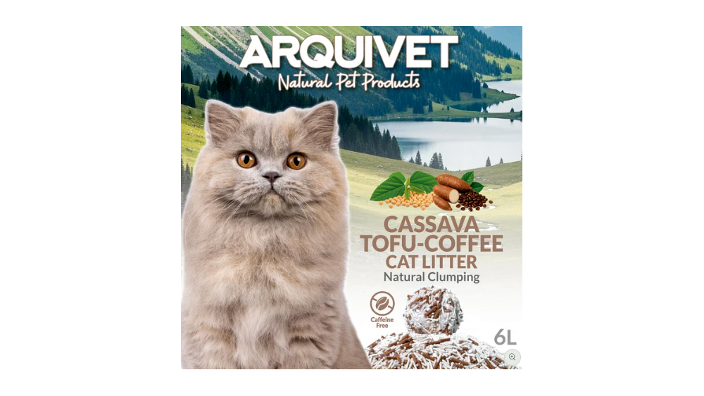 Cassava Tofu Coffee Clumping Cat Litter 6Ltr