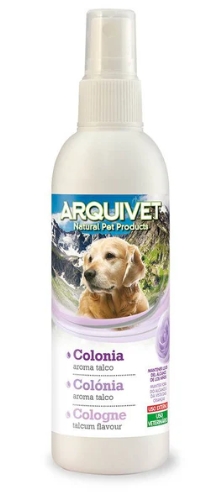 Talc-scented cologne - 125 ml.