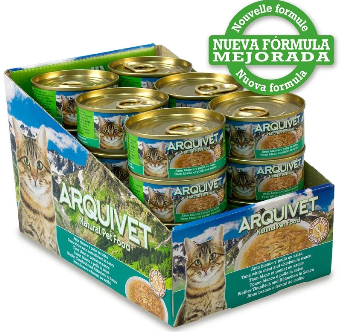 Arquivet Cat Wet Tuna & Chicken, 80g