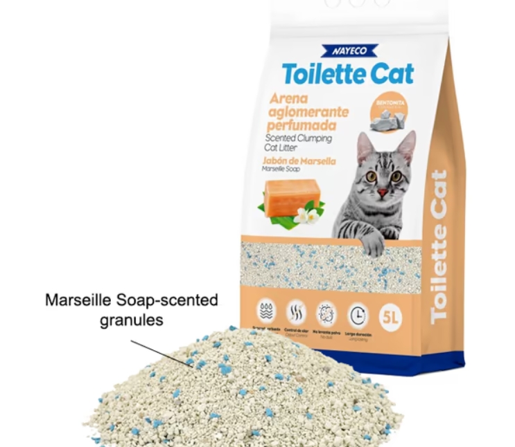 Clumping Litter Marseille Soap Scent 5ltr