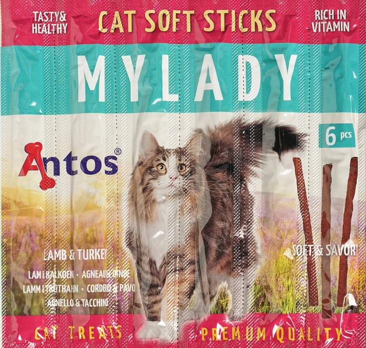 Cat Soft Sticks Mylady - Lamb & Turkey 6 pieces