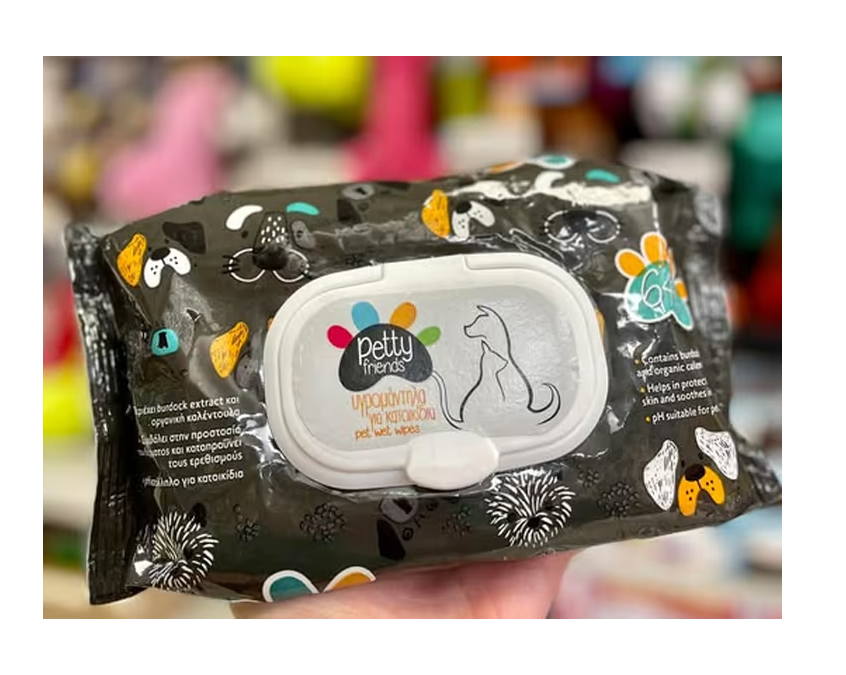 Wipes Petty Friends x 64