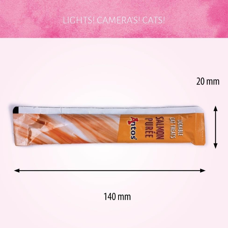 Cat Treats Purée Salmon 4 pcs