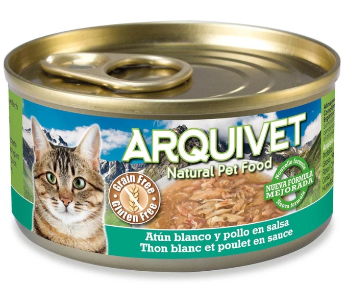 Arquivet Cat Wet Tuna & Chicken, 80g