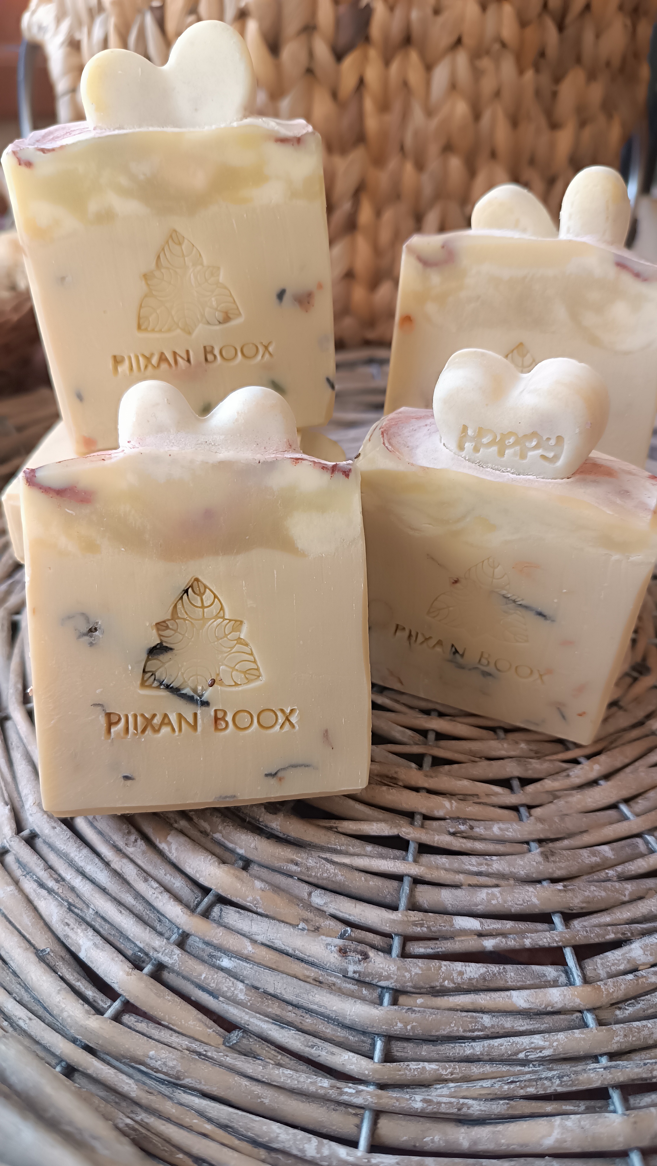 Jabón artesanal de Vainilla