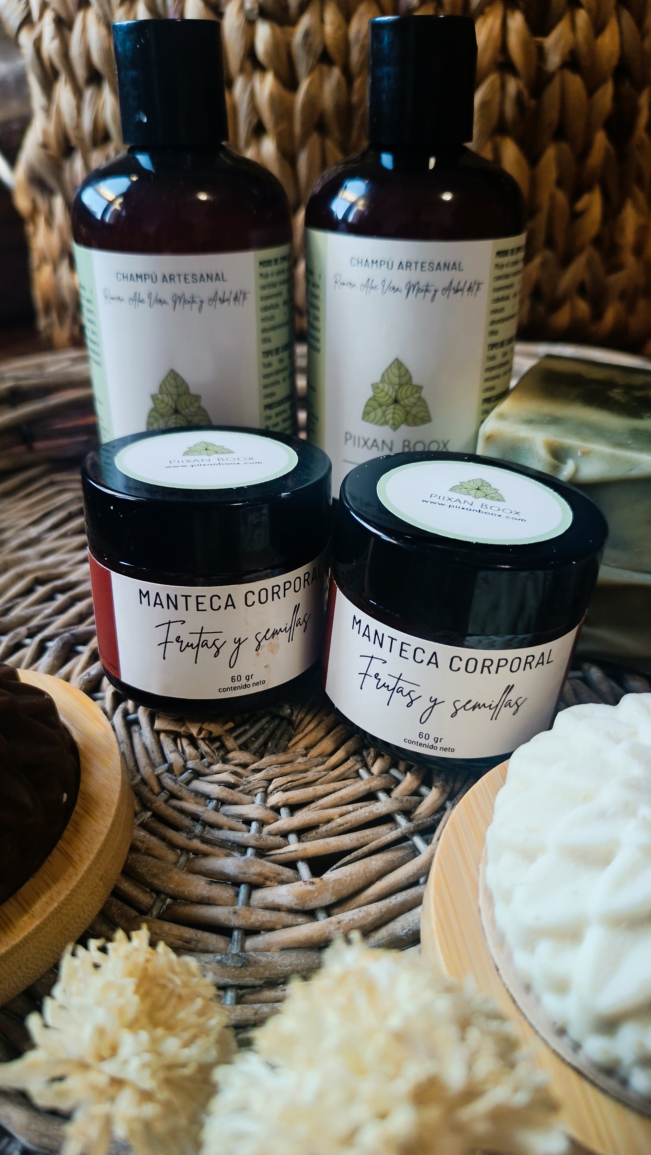 Manteca Artesanal de frutas y semillas 60 grs.