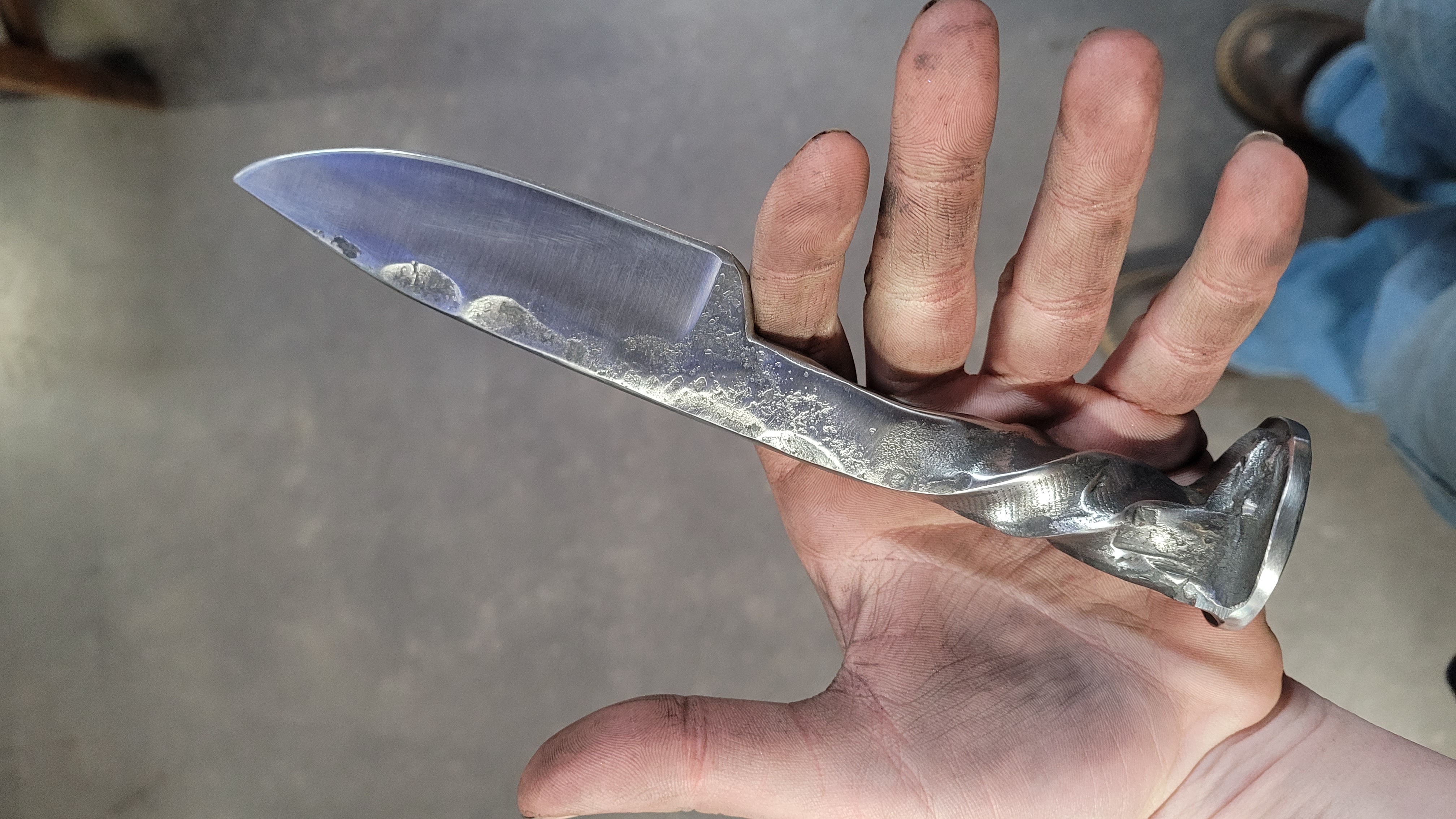 Rail Spike Knife