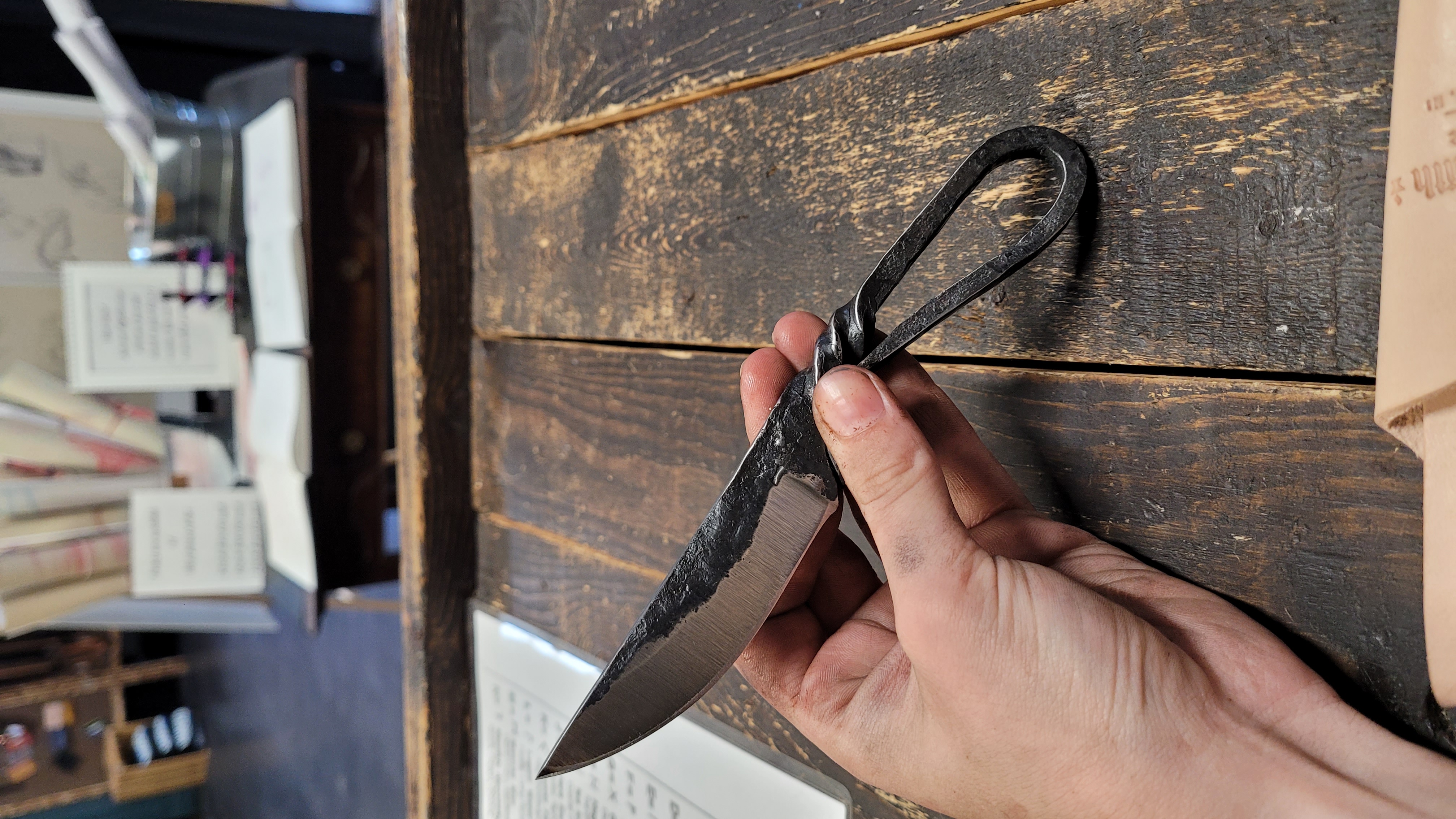 Forged Blacksmith Knife