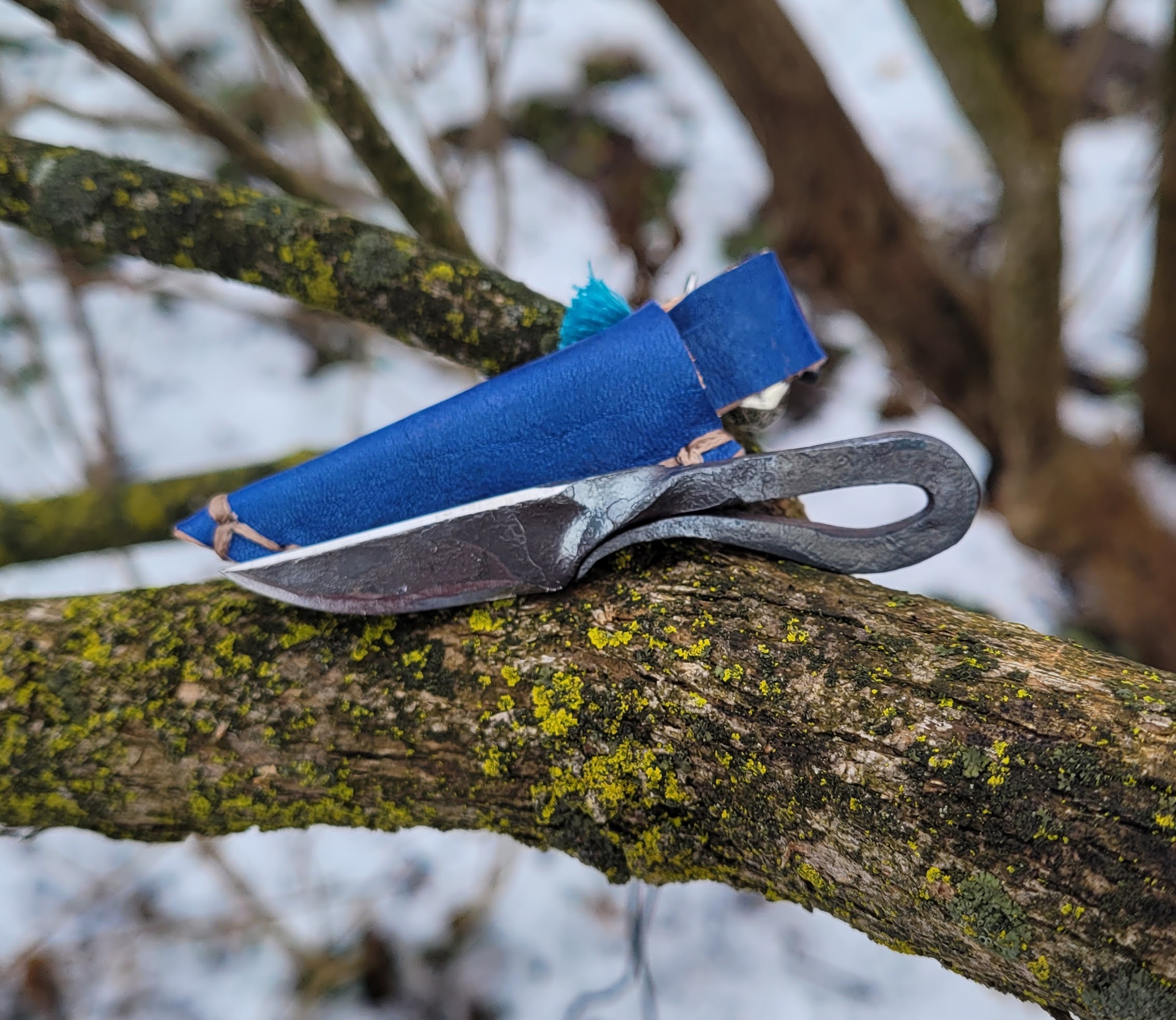 Mini Blacksmith Knife Necklace