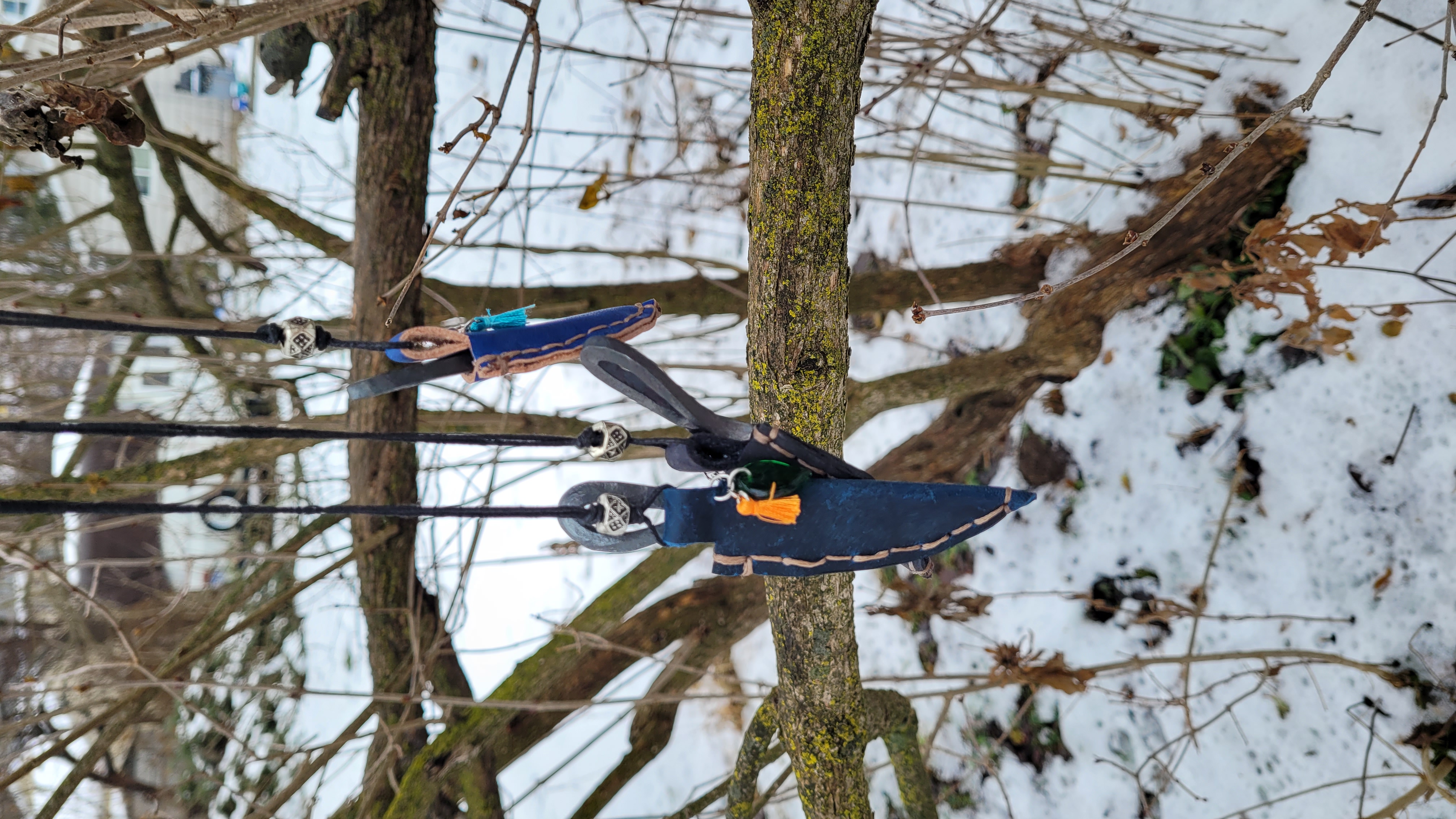 Mini Blacksmith Knife Necklace