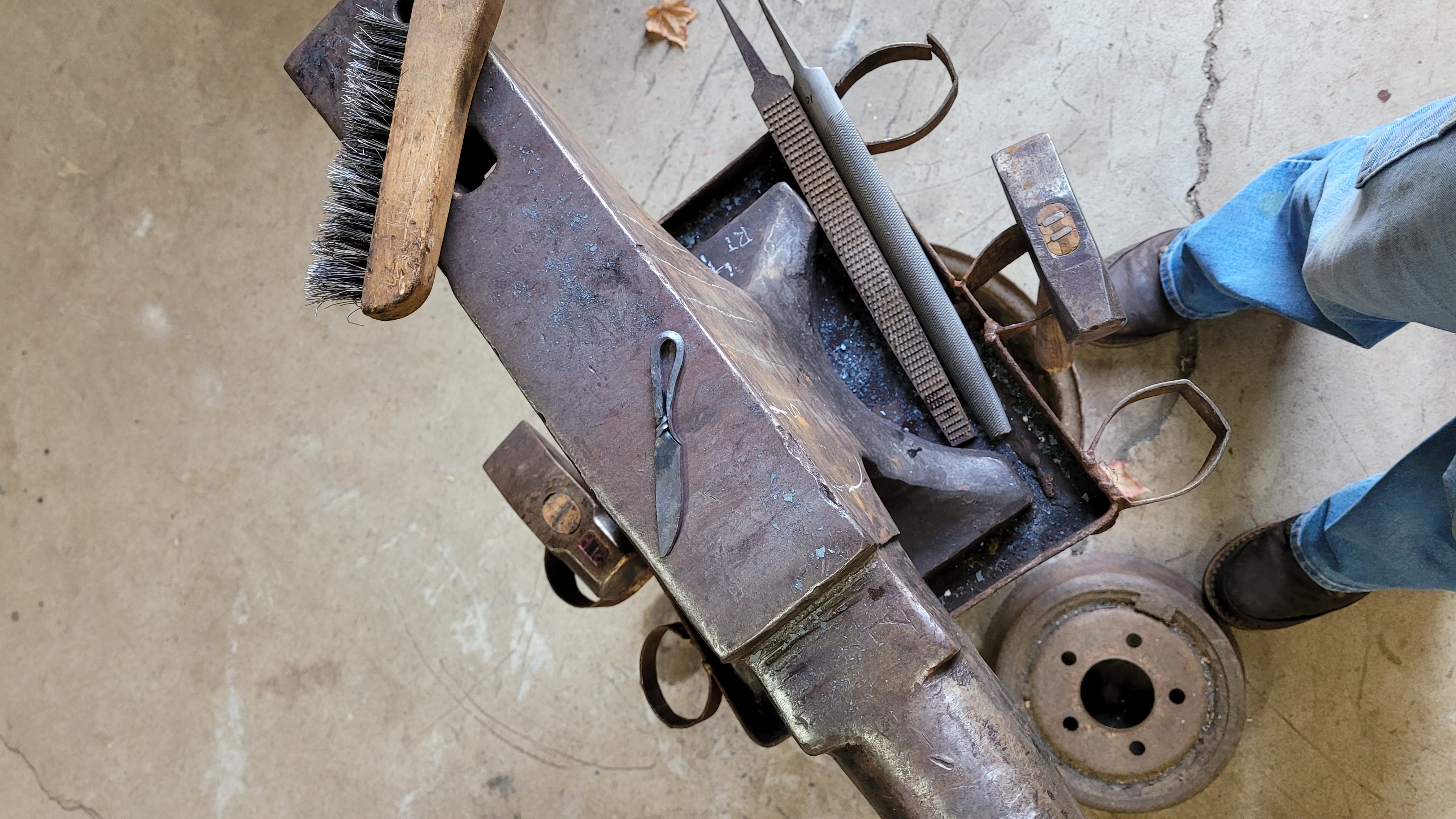 Mini Blacksmith Knife Necklace