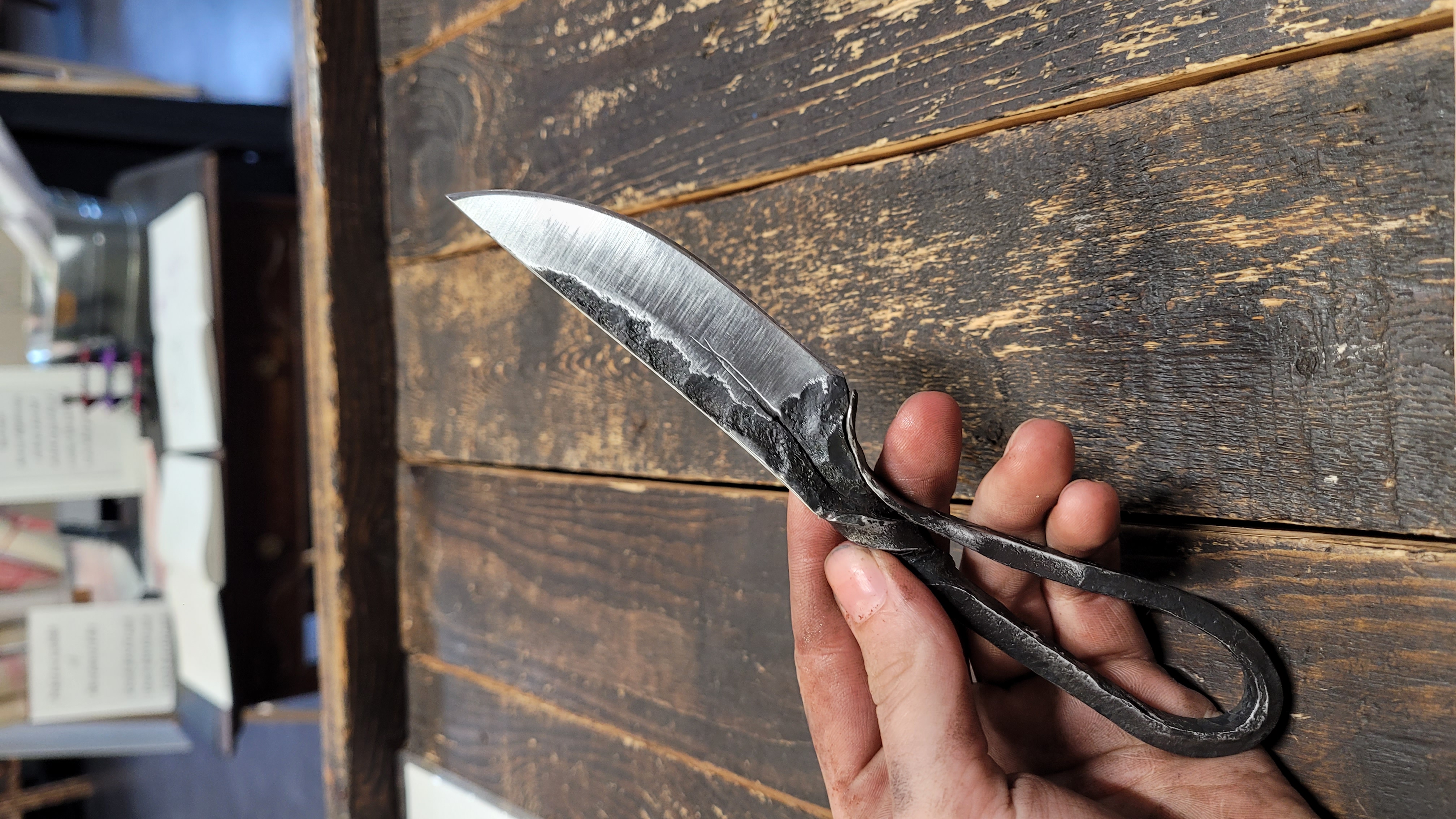 Forged Blacksmith Knife