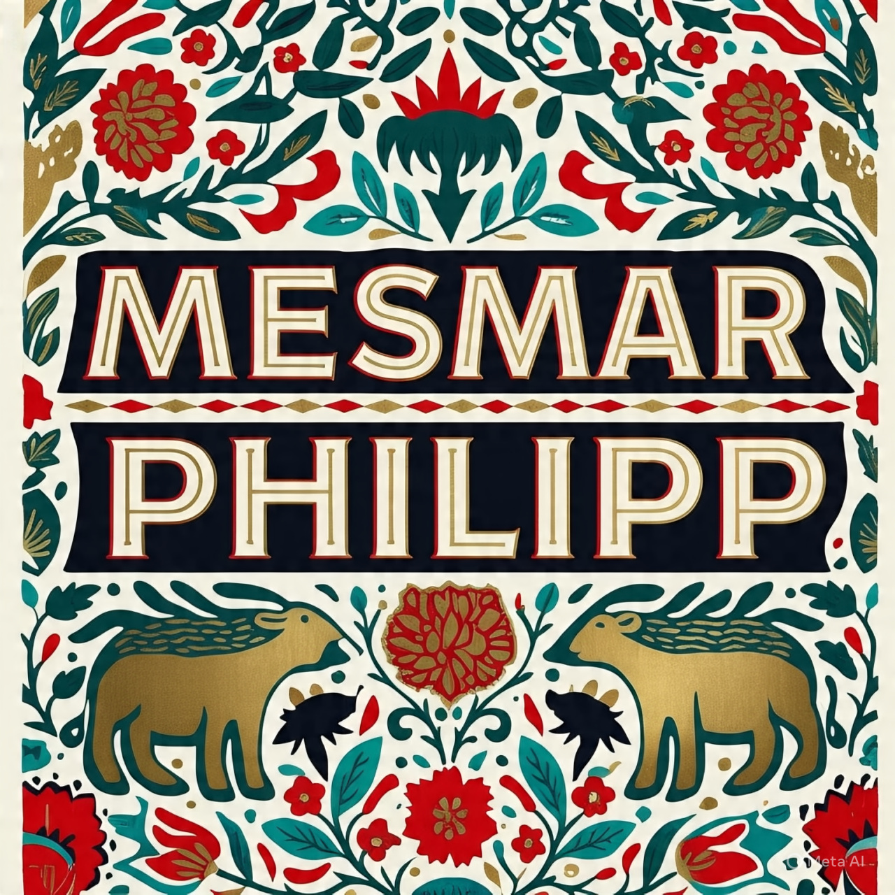 Cuadro Folk Pop Mesmar Philipp ( Disponible en Poster o Enmarcado) 