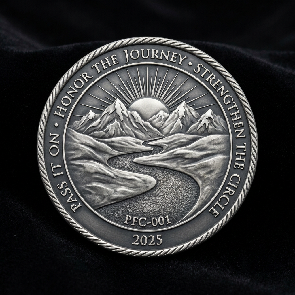 Commemorative Silver Journey Coin