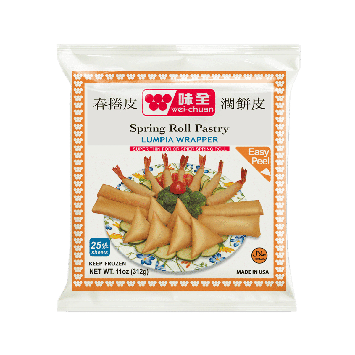 Wei-Chuan Spring Roll Pastry