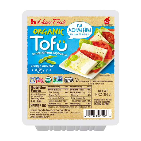 House Foods Organic Medium Firm Tofu
