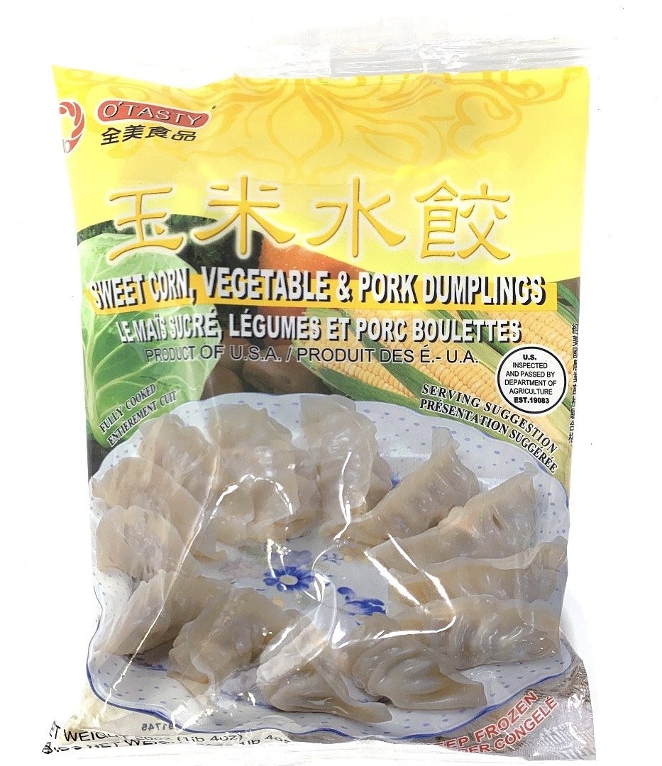 O'Tasty Pork, Corn & Veg Dumpling