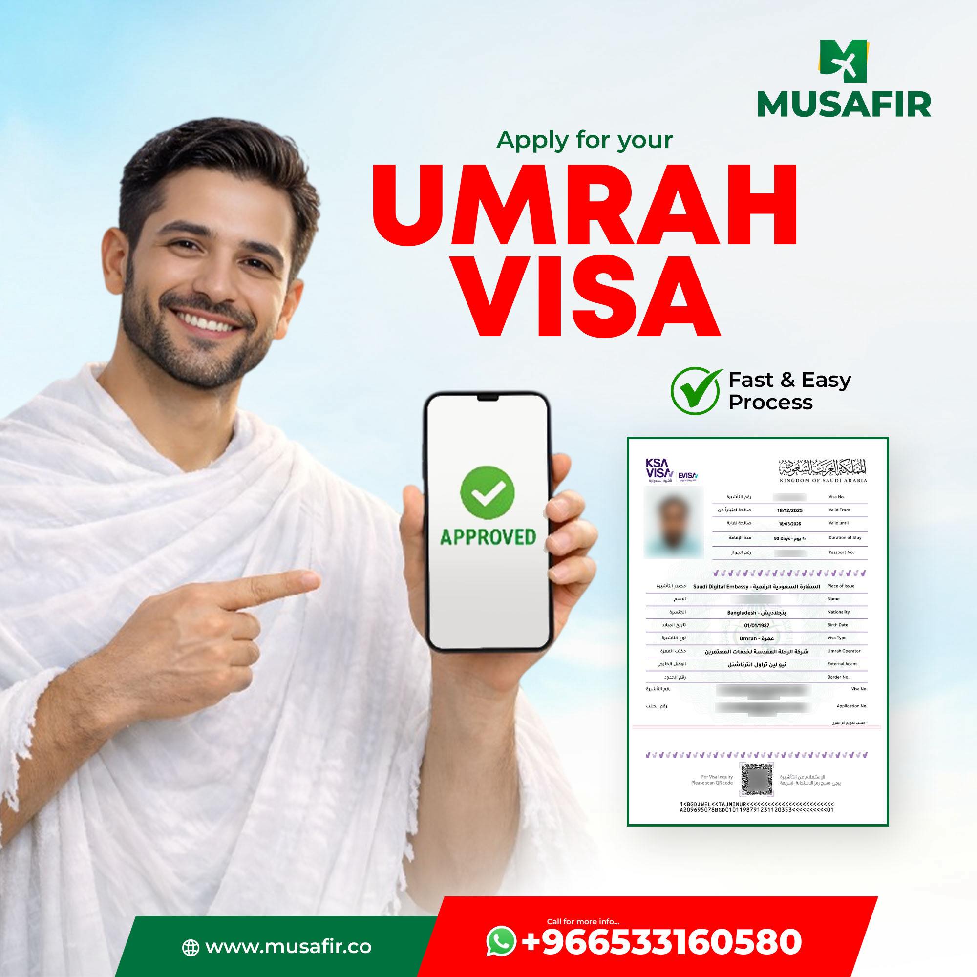 Umrah Visa Service