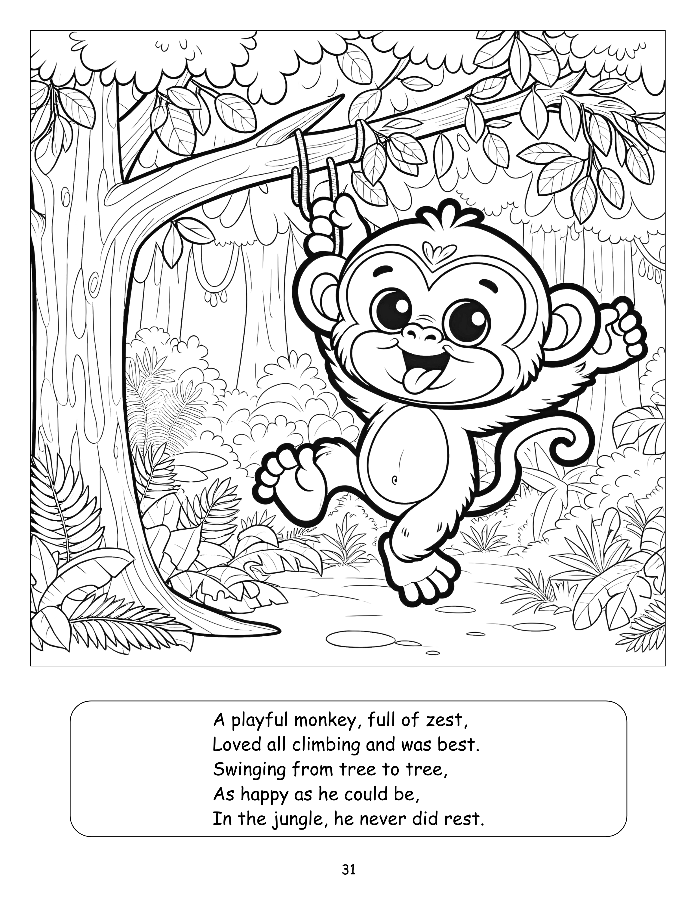 Animal Cartoons and Limericks