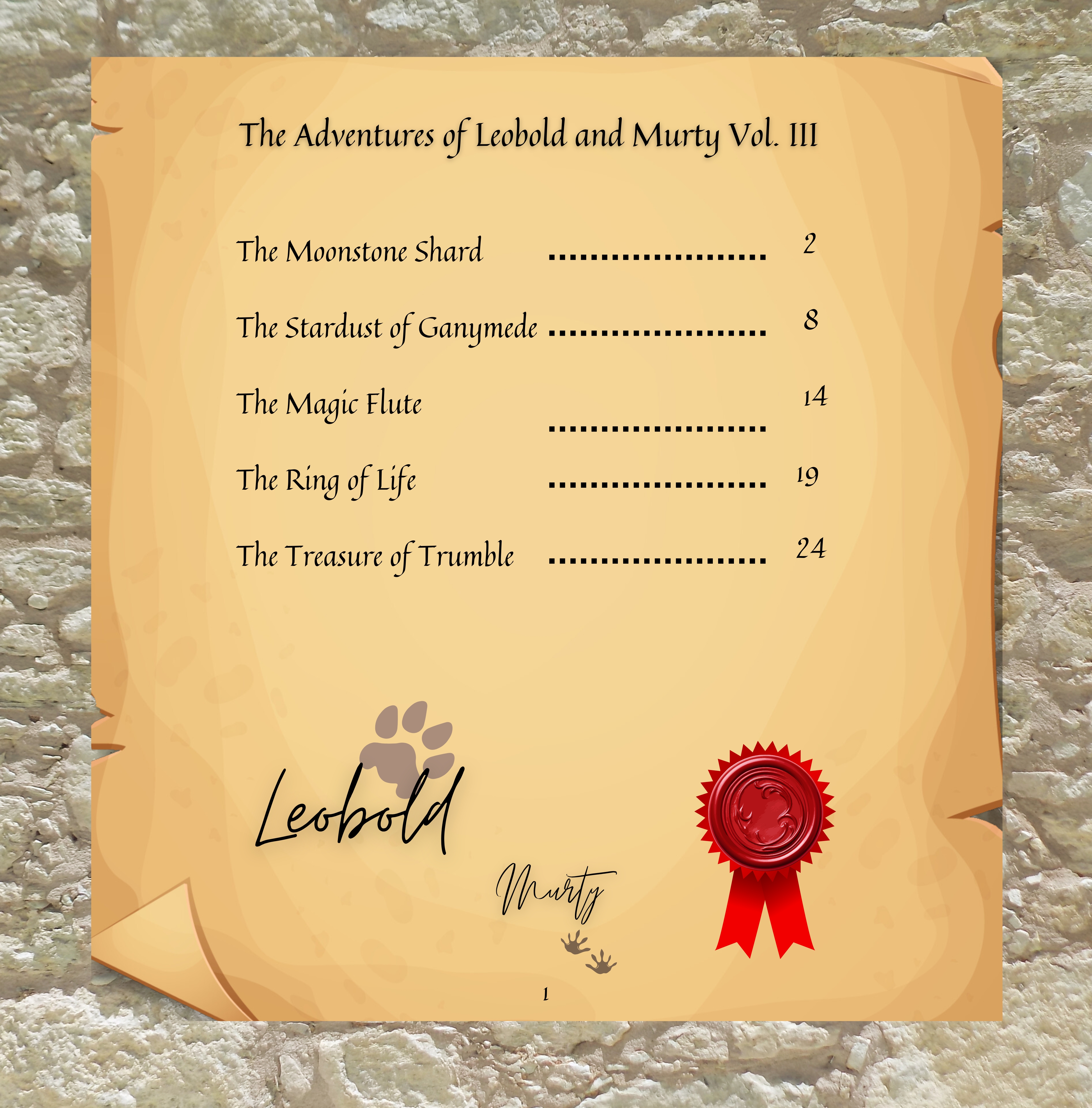 The Adventures of Leobold and Murty: The Lion and The Mouse on Moon Ganymede