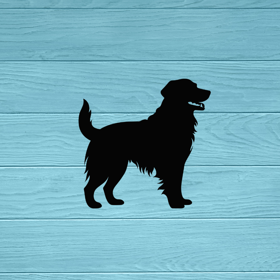 Golden Retriever Dog Decal