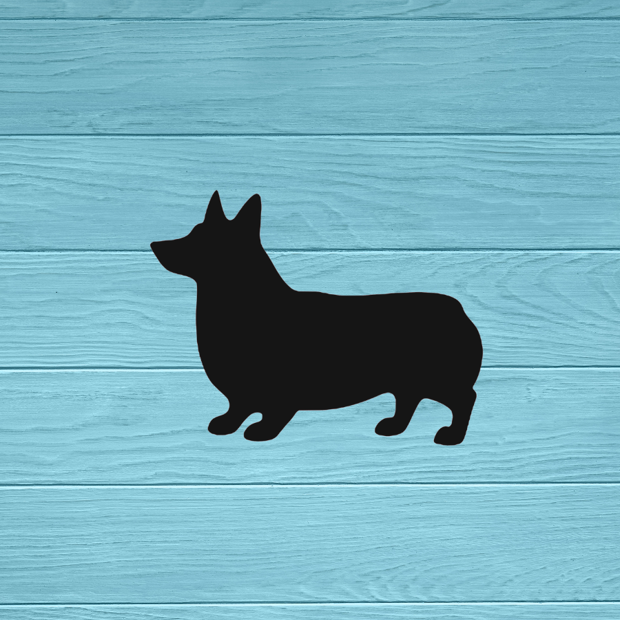 Corgi Dog Decal 