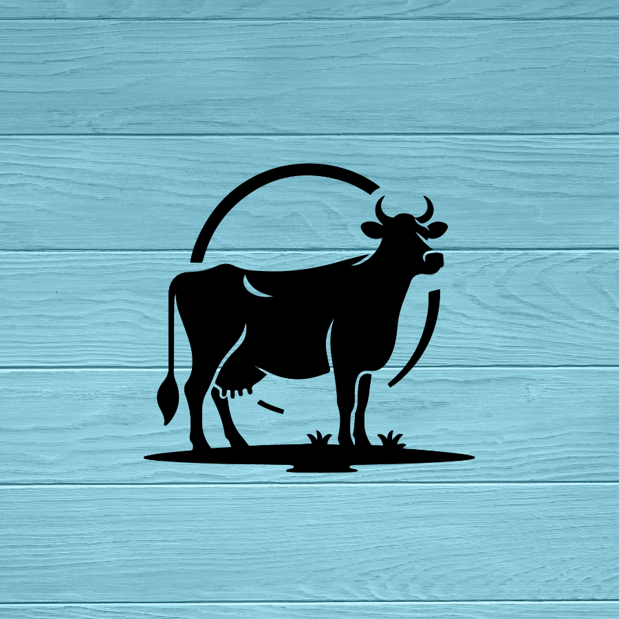 Dairy Cow Vinyl Decal Sticker