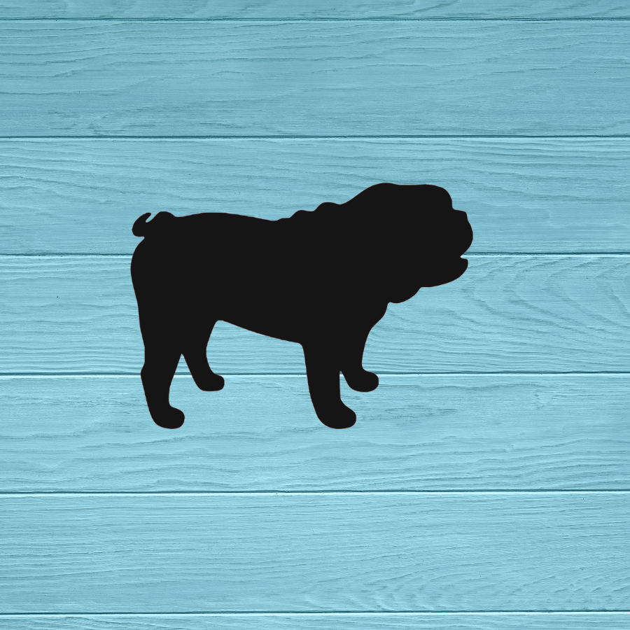 Bulldog Decal 