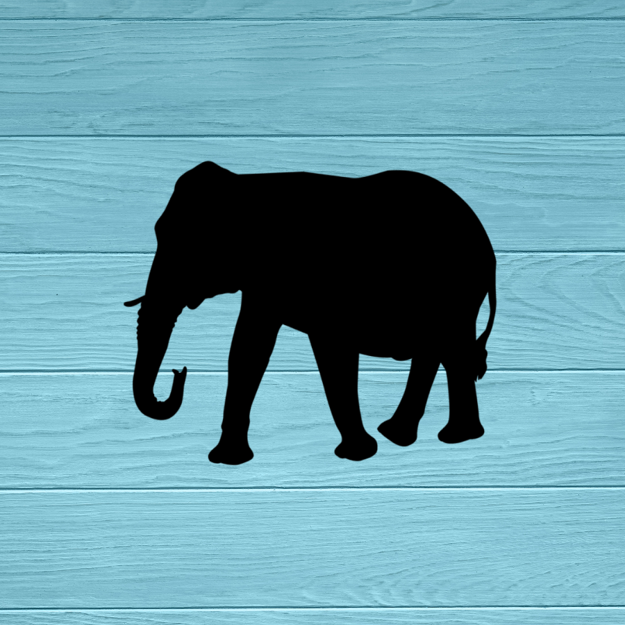 Elephant Decal | Sticker
