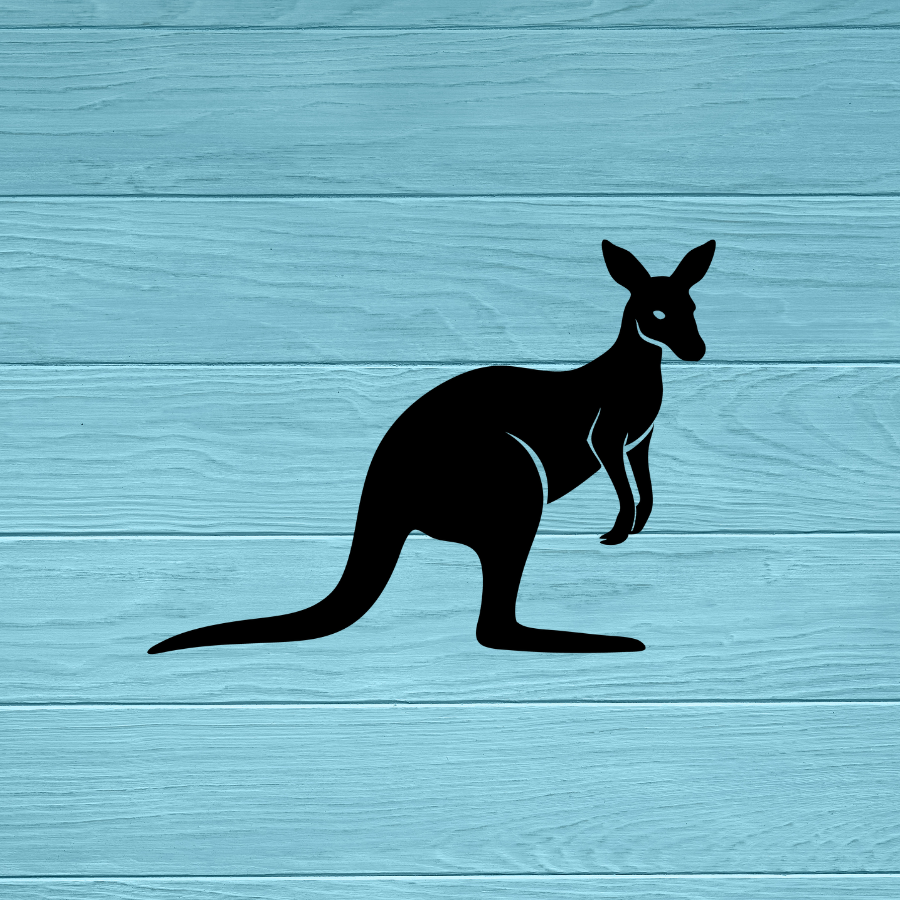 Kangaroo Decal | Sticker