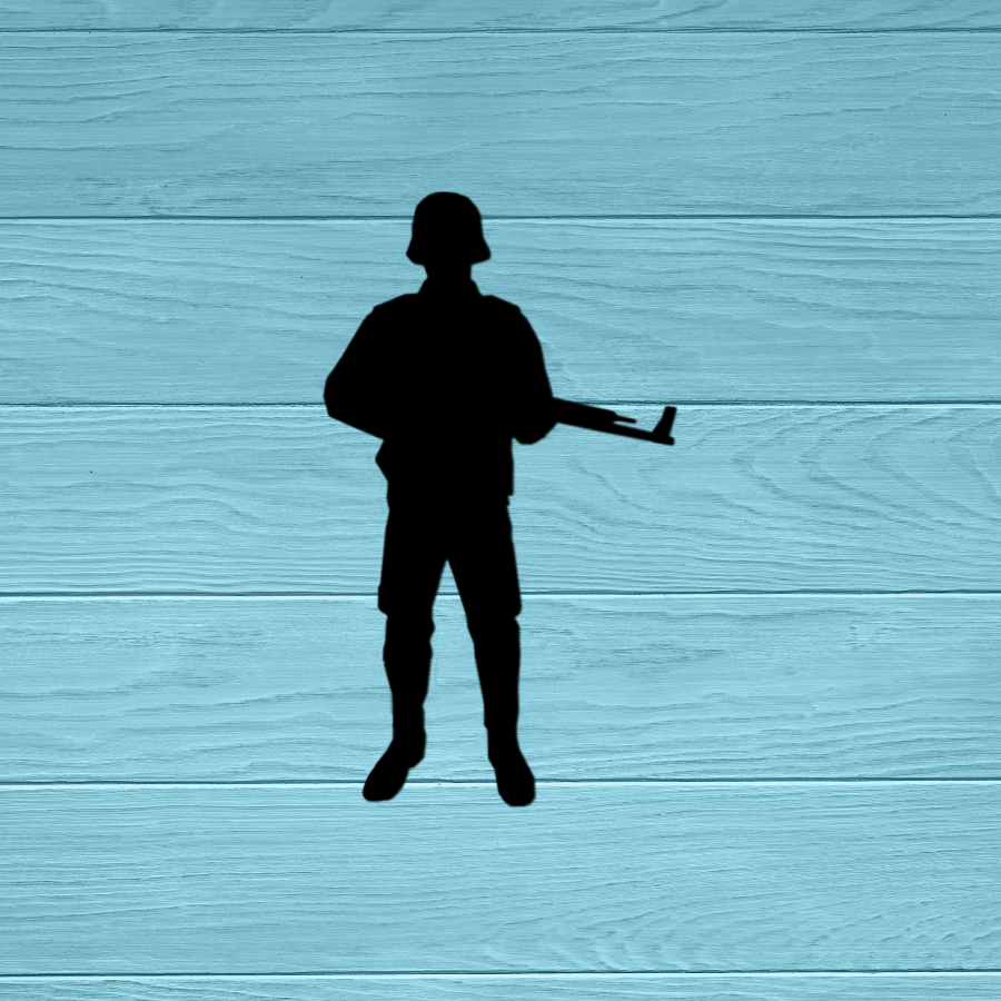 Army Soldier Decal | Sticker